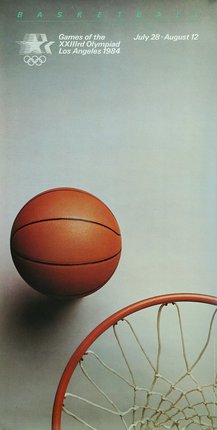a basketball flying through the air