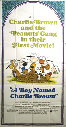 a poster of peanuts movie