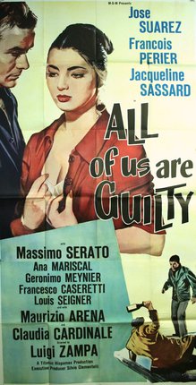 a movie poster with a woman in a red shirt