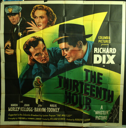 a movie poster of a man and woman