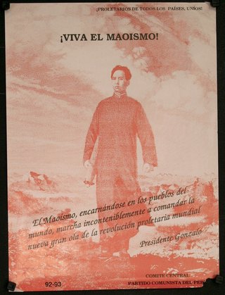 a poster with a man in a robe