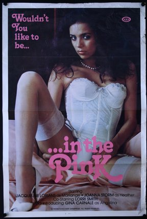 a movie poster of a woman in a white corset