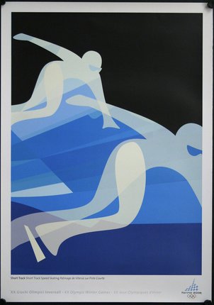 a poster of a figure skating competition