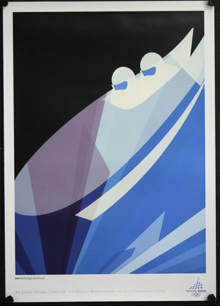 a poster of a speed boat