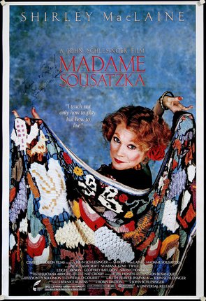 a movie poster of a woman holding a blanket