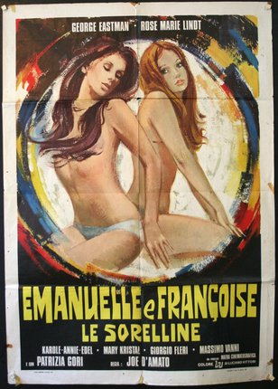 a poster of two women