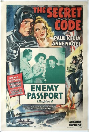 a movie poster with a man holding a gun and a woman holding a gun
