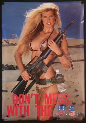 a woman holding a gun