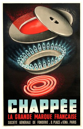 a poster of a cooking pot