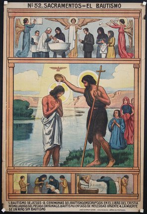a poster of a religious story