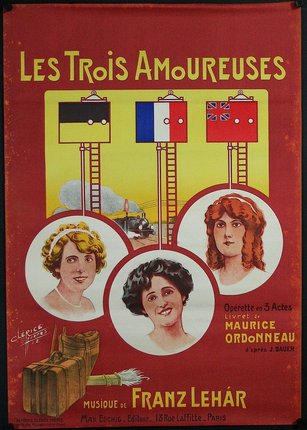 a poster of women's faces