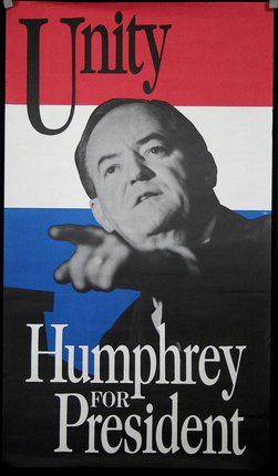 a poster of a politician pointing
