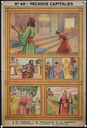 a poster of a religious story