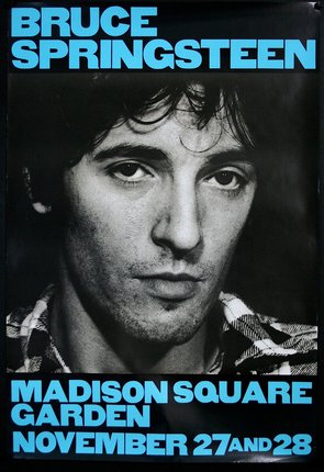 kortademigheid De controle krijgen silhouet Bruce Springsteen -The River Tour- Madison Square Garden | Original Vintage  Poster | Chisholm Larsson Gallery