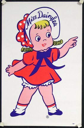 a cartoon of a girl pointing