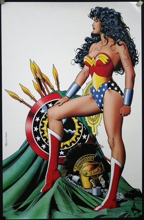 a woman in a superhero garment