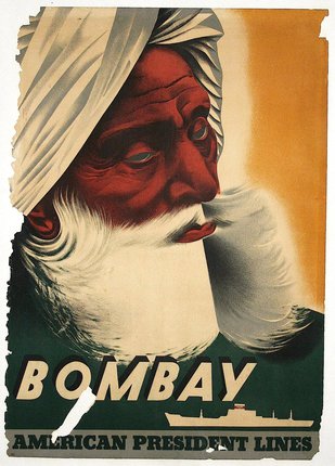 a poster of a man with a white beard