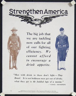 a poster with two men in uniform