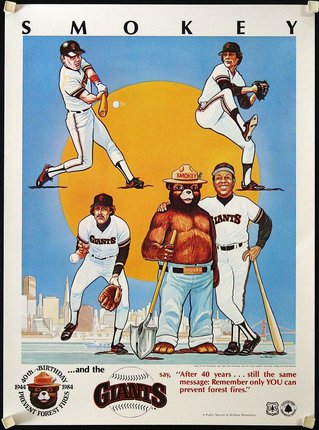 a poster of baseball players