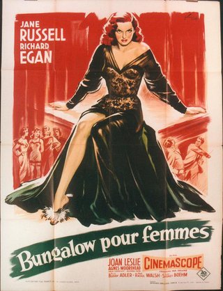a movie poster of a woman sitting on a stage