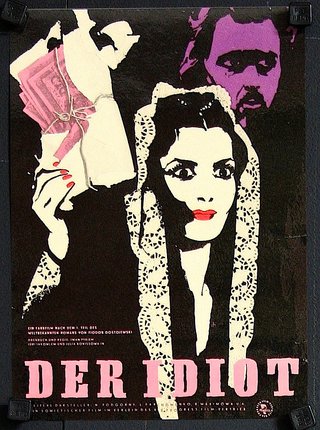 a poster of a woman holding money