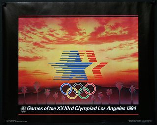 a poster of the olympic games