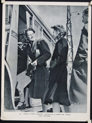 a group of women getting off a train