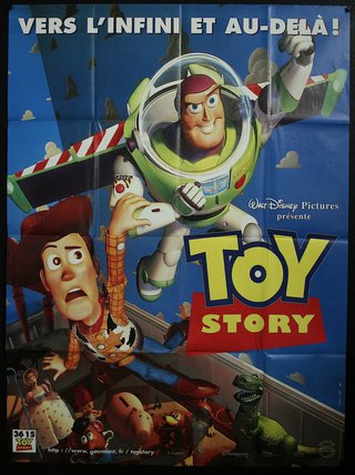 a movie poster of toy story