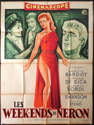 a movie poster of a woman in a red dress