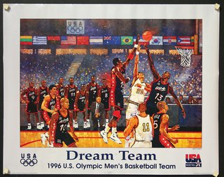 Dream Team 1996 Olympic Men's Basketball Team Original