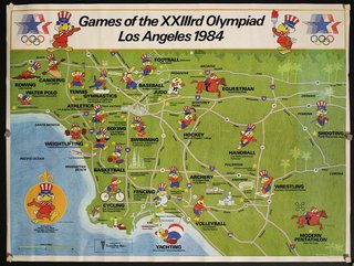 a map of the olympic games