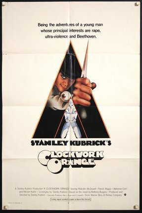 a movie poster of a man holding a knife