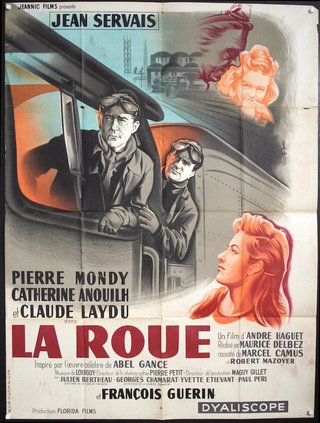a movie poster of a man in a car