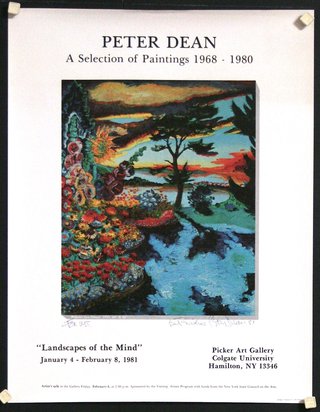 a poster of a painting