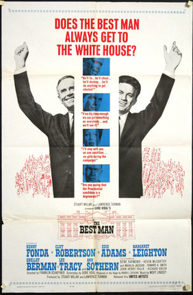 a movie poster with a man holding his hands up
