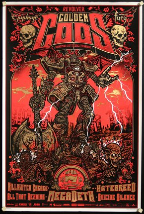 a poster of a concert poster