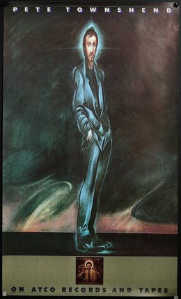 a painting of a man in a suit