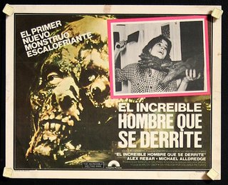 a movie poster with a woman and a zombie