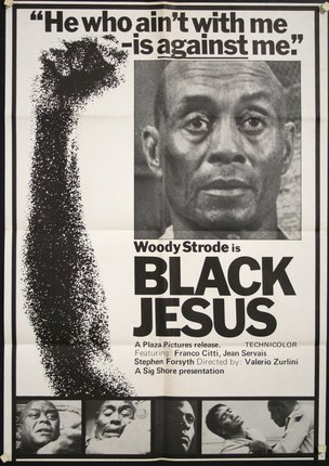 a movie poster with a man
