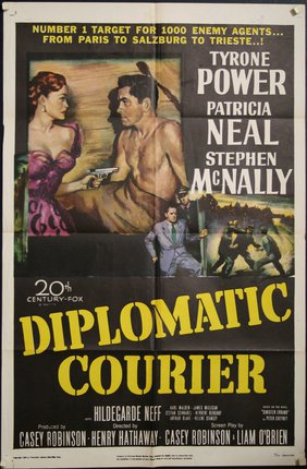 a movie poster with a man and woman