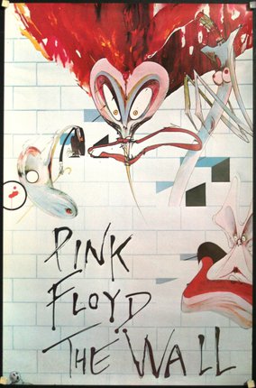 a poster of a pink floyd album cover