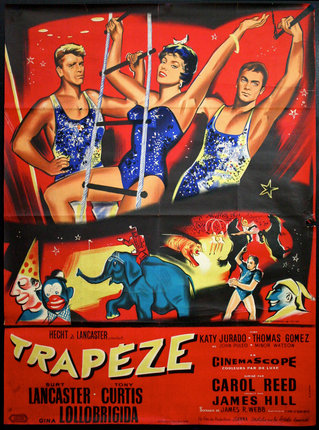 a poster of a circus show