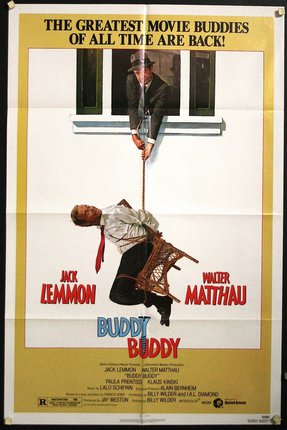 a movie poster of a man on a rope
