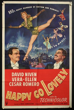 a movie poster with a woman flying in the air