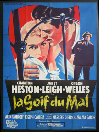 a movie poster of a man and woman