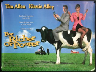 a poster of a movie with a cow and people on it