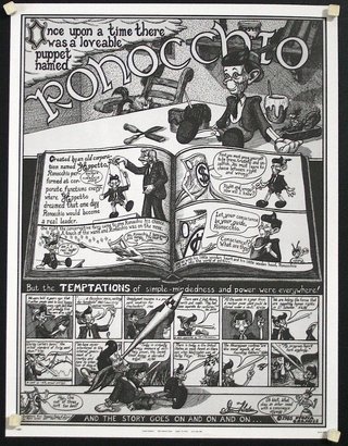 a black and white comic page