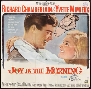 a movie poster of a man and woman smiling