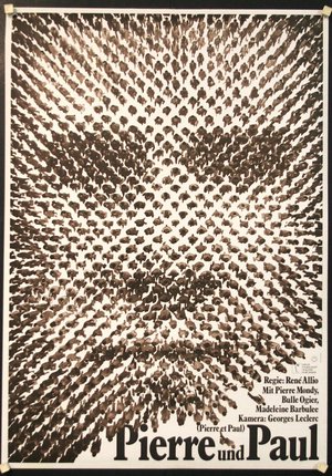 a poster of a man's face