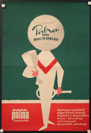 a poster of a person holding a torch